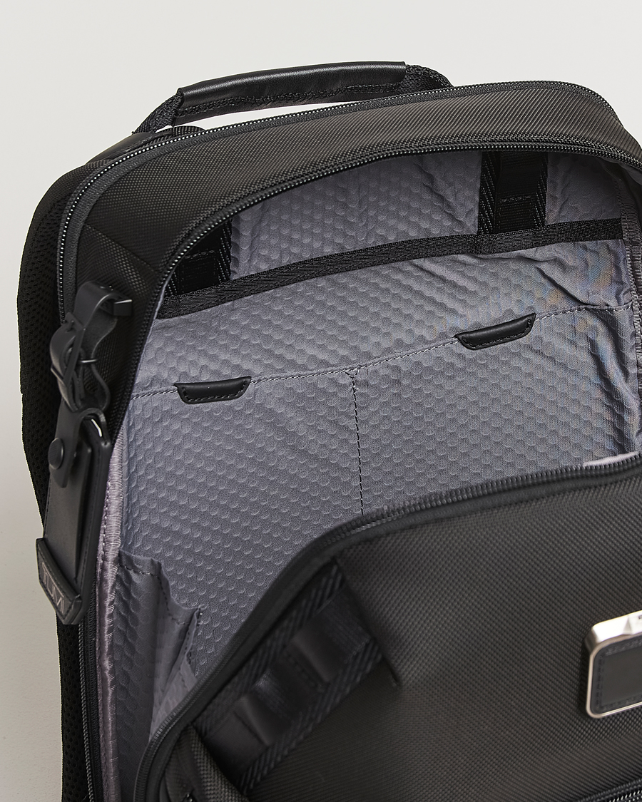 Homme | TUMI Alpha Bravo Navigation Backpack Black | TUMI | Alpha Bravo Navigation Backpack Black