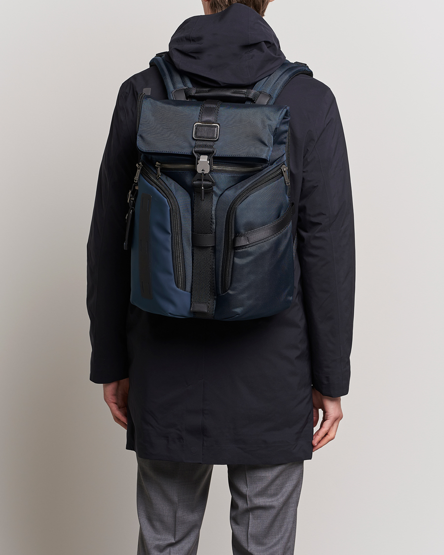 Heren | Tassen | TUMI | Alpha Bravo Logistics Backpack Navy