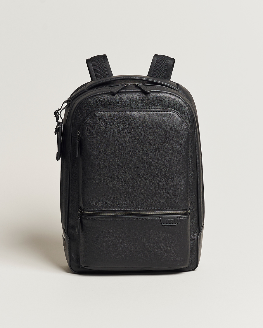 Homme | TUMI Harrison Bradner Leather Backpack Black | TUMI | Harrison Bradner Leather Backpack Black