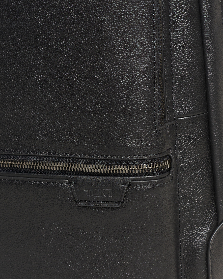 Homme | TUMI Harrison Bradner Leather Backpack Black | TUMI | Harrison Bradner Leather Backpack Black
