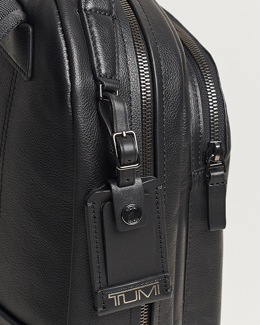 Homme | TUMI Harrison Bradner Leather Backpack Black | TUMI | Harrison Bradner Leather Backpack Black