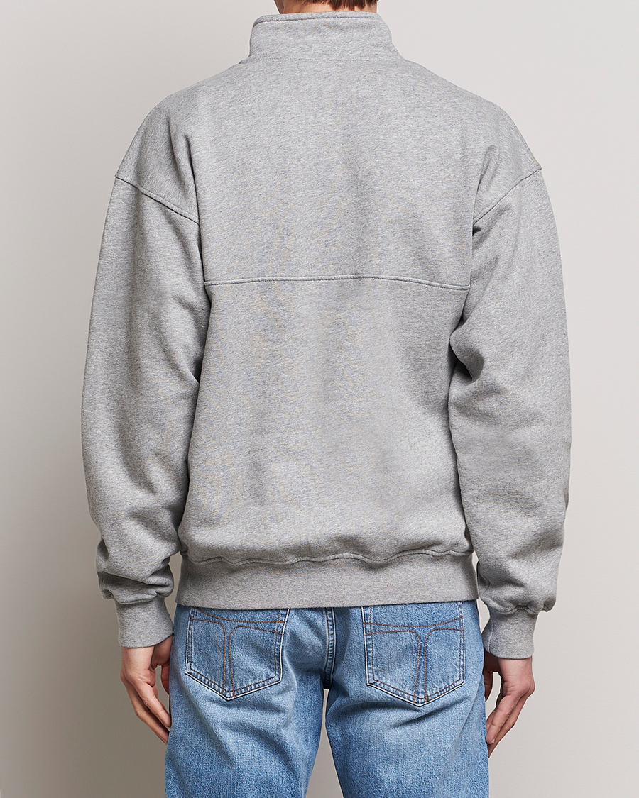 Heren | Truien | Colorful Standard | Classic Organic Half-Zip Heather Grey