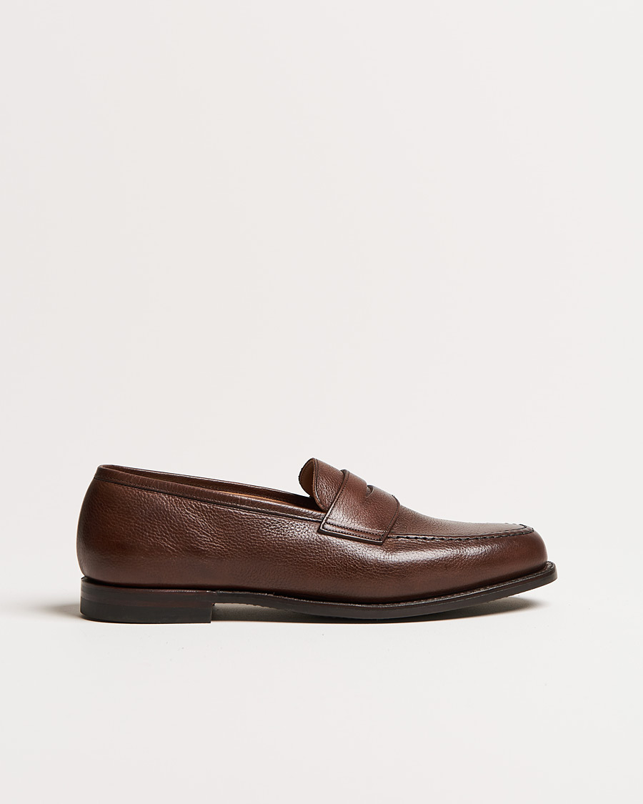 Homme | Crockett & Jones x Tärnsjö Garveri Boston Milled Grain City Sole Dk Brown Calf | Crockett & Jones x Tärnsjö Garveri | Boston Milled Grain City Sole Dk Brown Calf