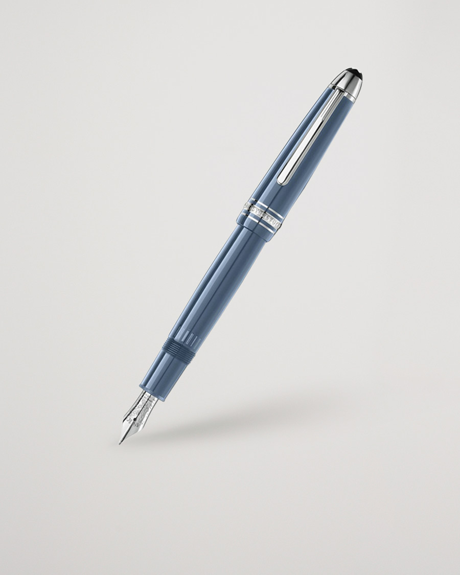 Homme | Stylos | Montblanc | Meisterstück Glacier Classique Fountain Pen Blue