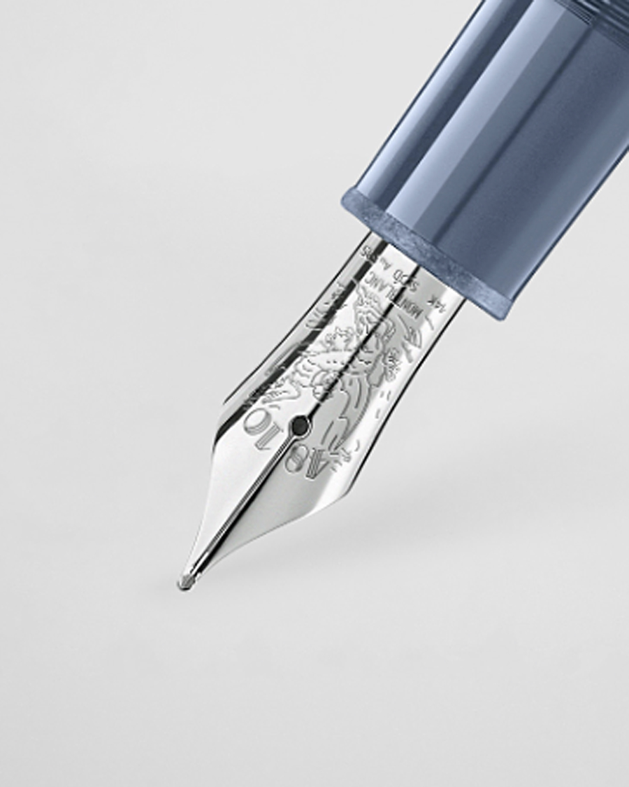 Homme | Stylos | Montblanc | Meisterstück Glacier Classique Fountain Pen Blue