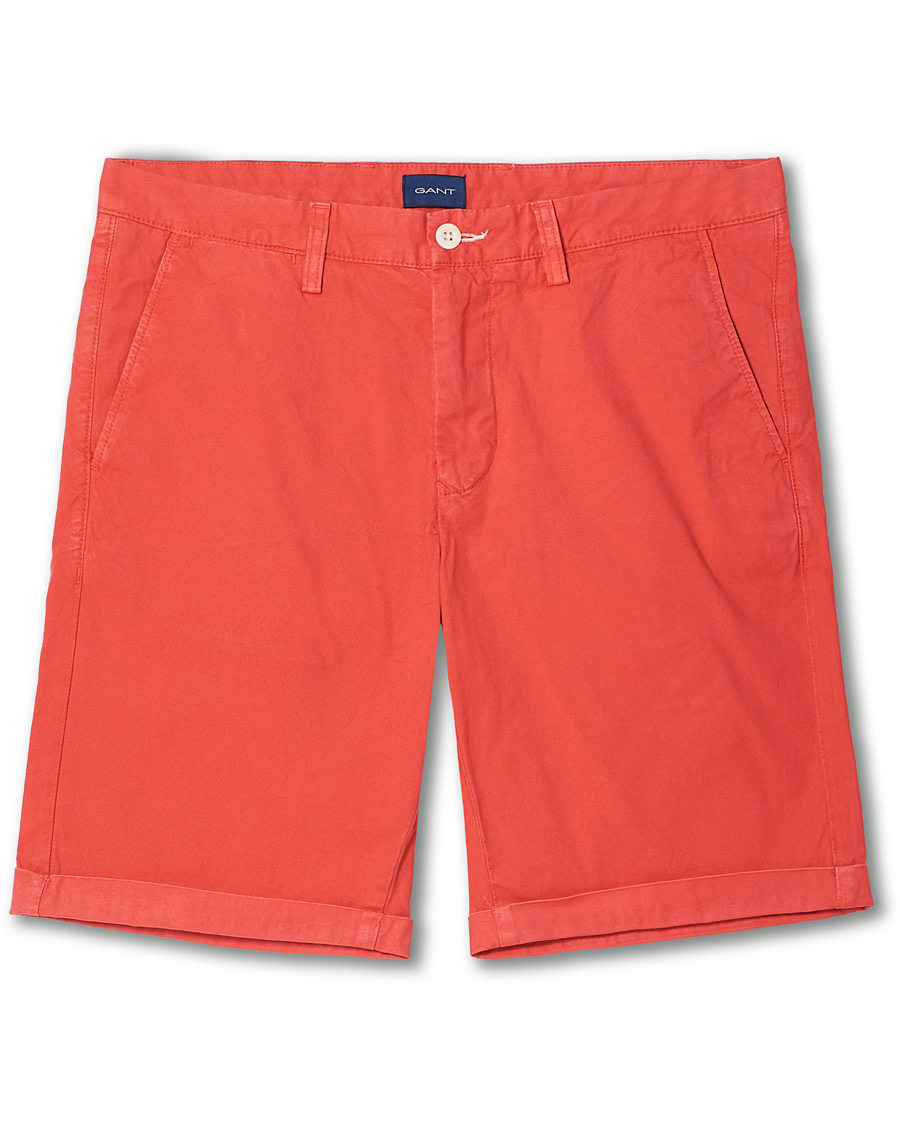 Heren | Korte broek | GANT | Regular Sunbleached Shorts Watermelon Pink