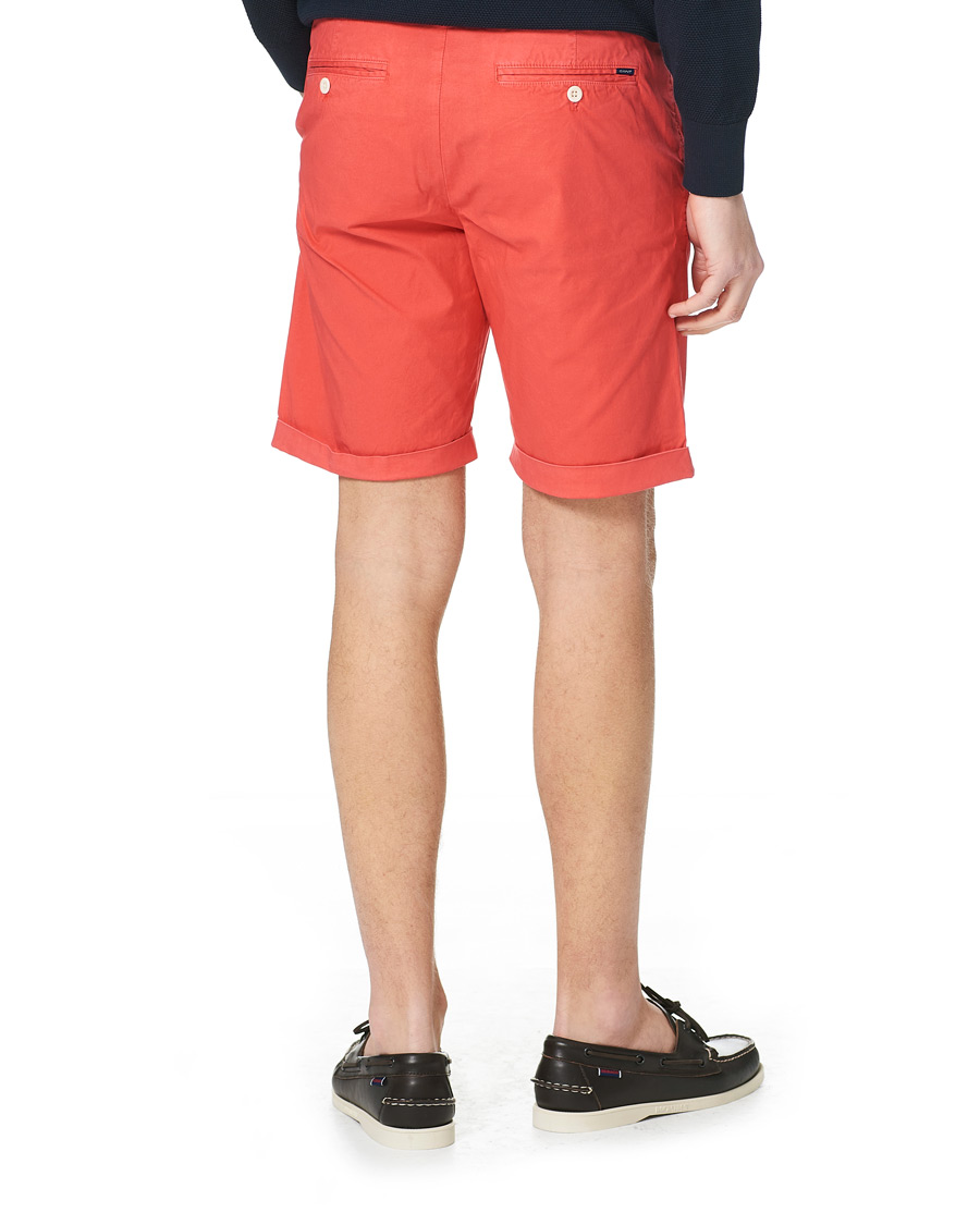 Heren | Korte broek | GANT | Regular Sunbleached Shorts Watermelon Pink