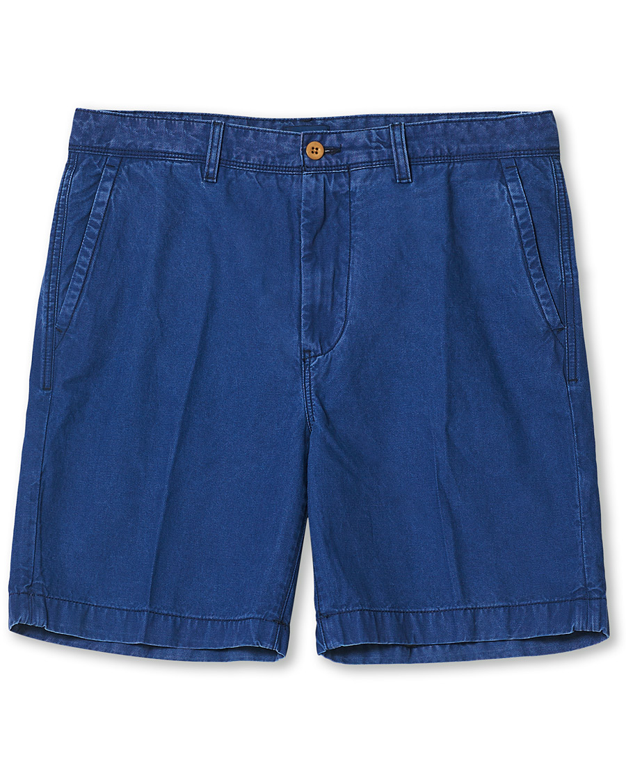Homme | Shorts | GANT | Foam Dyed Shorts Indigo Blue