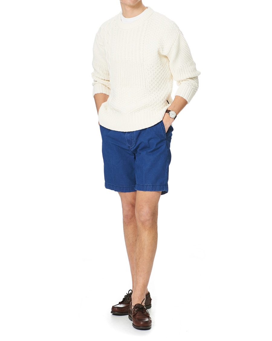 Homme | Shorts | GANT | Foam Dyed Shorts Indigo Blue
