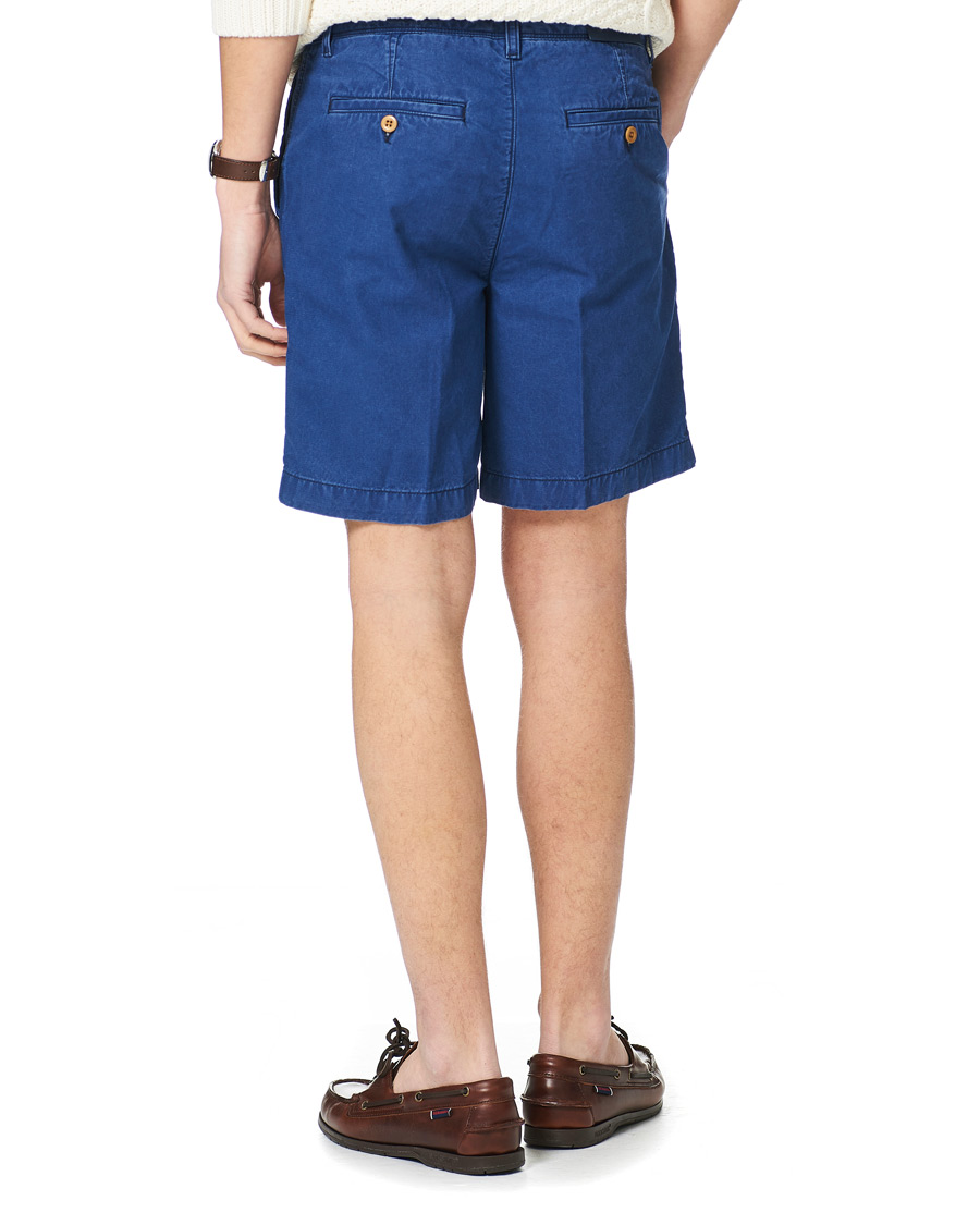 Homme | Shorts | GANT | Foam Dyed Shorts Indigo Blue