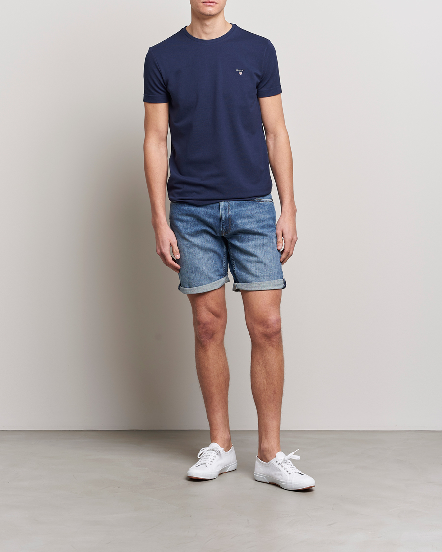 Homme | Shorts | GANT | Arley Denim Shorts Light Blue