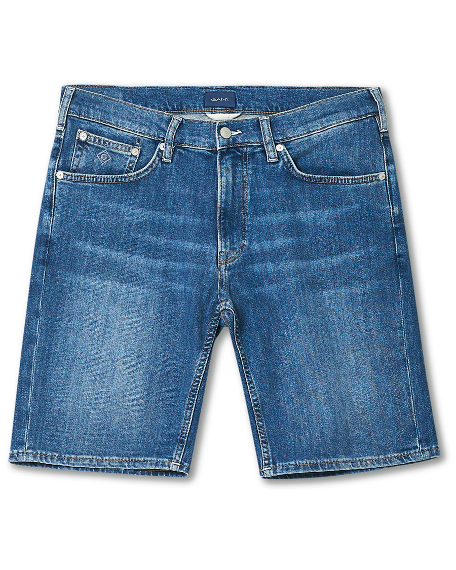 Homme | Shorts | GANT | Arley Jeans Shorts Semi Light Blue