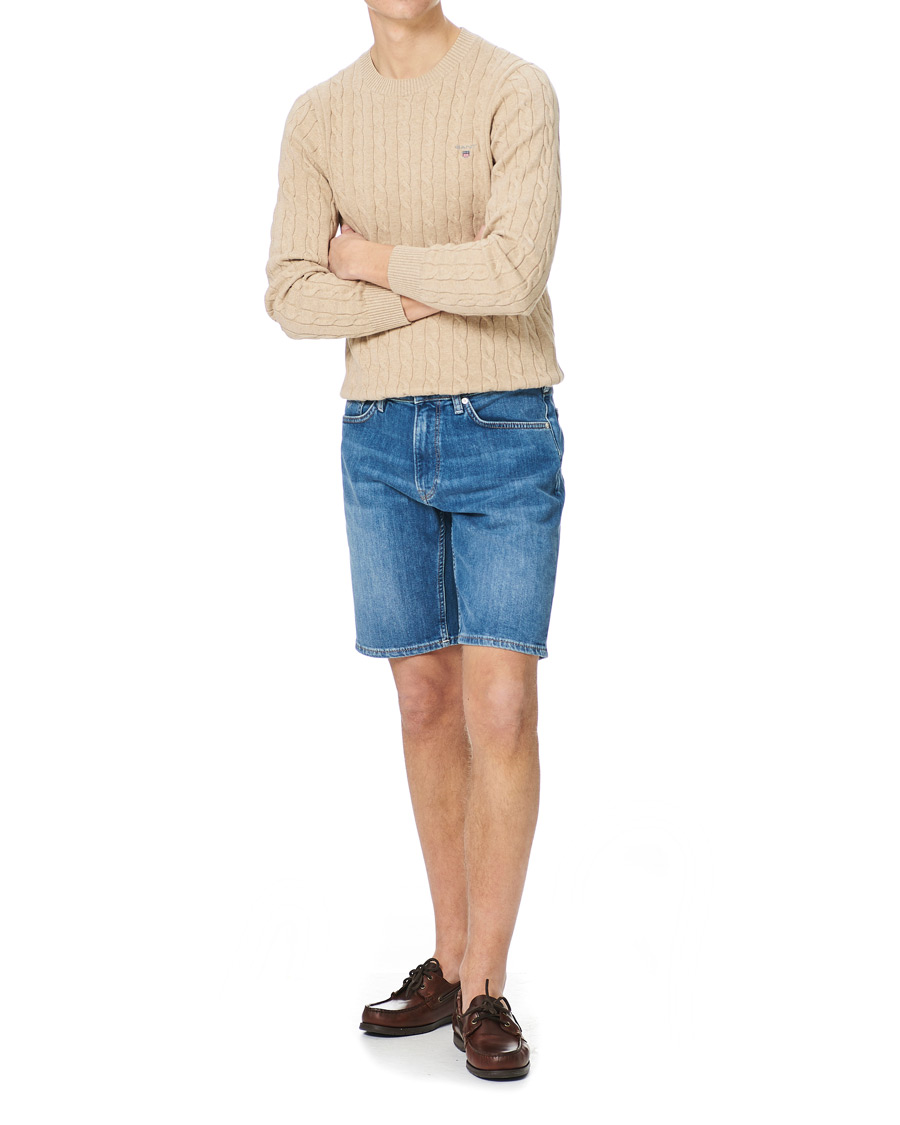 Homme | Shorts | GANT | Arley Jeans Shorts Semi Light Blue