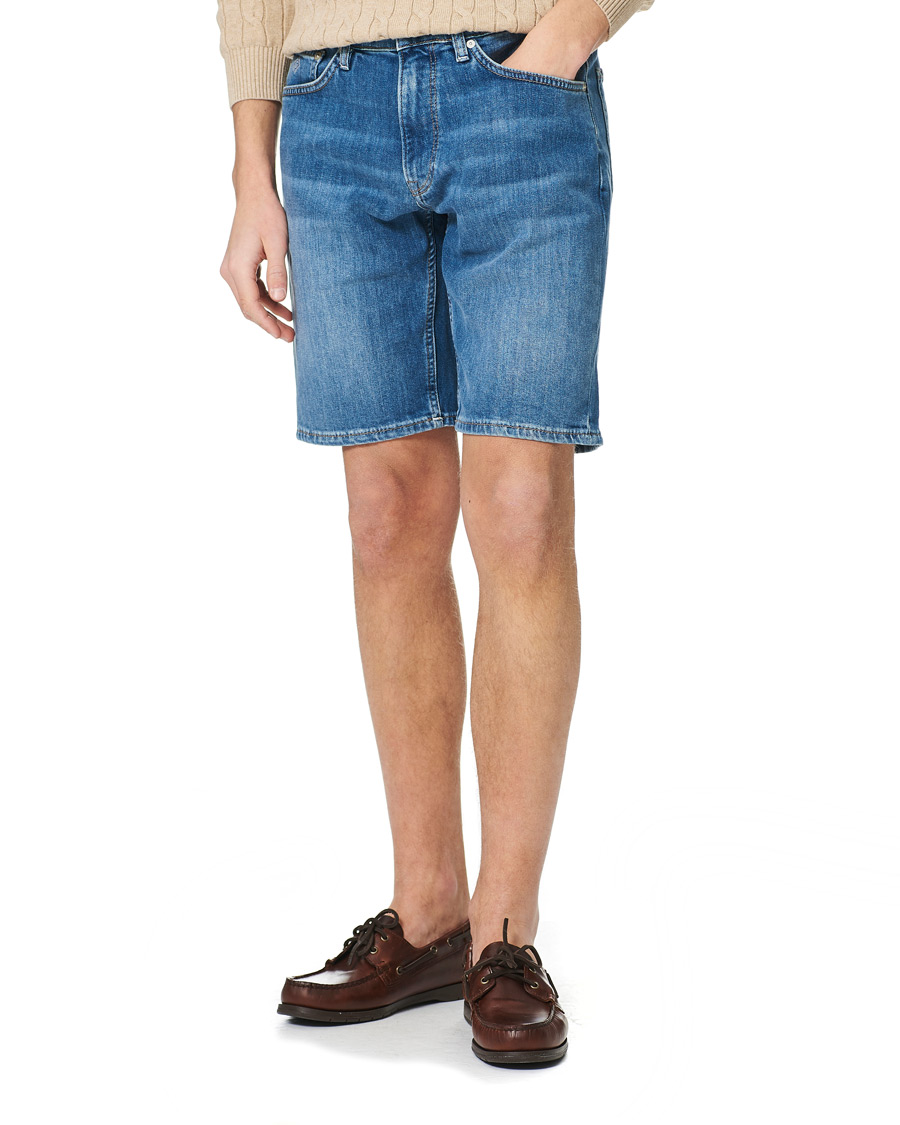 Homme | Shorts | GANT | Arley Jeans Shorts Semi Light Blue
