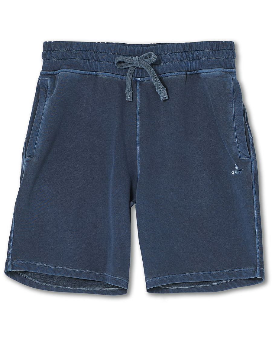 Homme | Shorts | GANT | Sunbleached Sweatshorts Evening Blue
