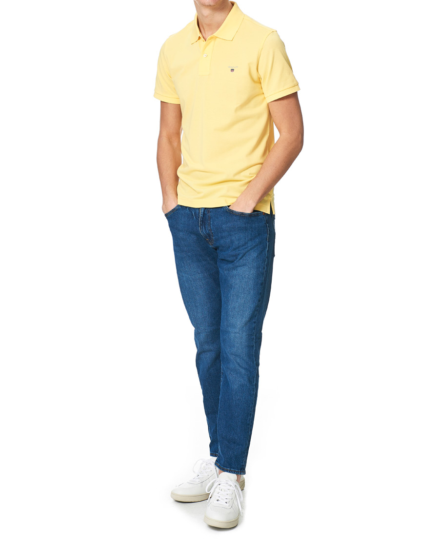 Homme | Polos | GANT | The Original Polo Banana Yellow