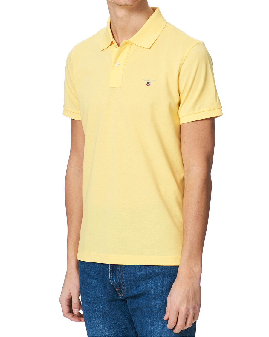 Homme | Polos | GANT | The Original Polo Banana Yellow