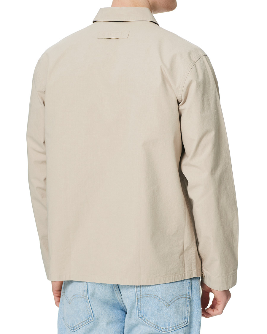 Heren | Overhemden | GANT | Ripstop Overshirt Plaza Taupe