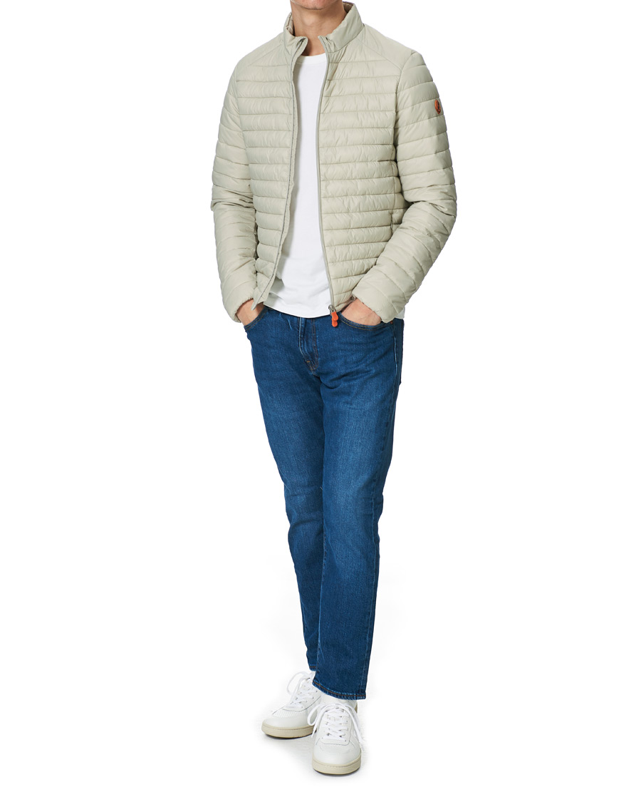 Homme | Manteaux Et Vestes | Save The Duck | Alexander Lightweight Padded Jacket Moonstone Grey