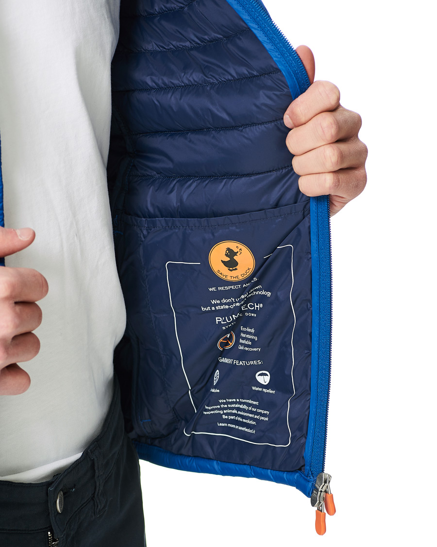 Homme | Manteaux Et Vestes | Save The Duck | Alexander Lightweight Padded Jacket Snorkel Blue