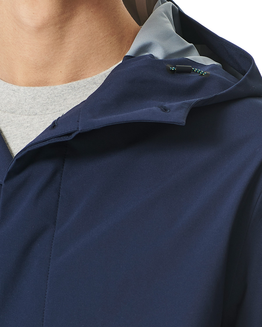 Homme | Manteaux Et Vestes | Save The Duck | Mackintosh Co-Lab John Coat Navy Blue