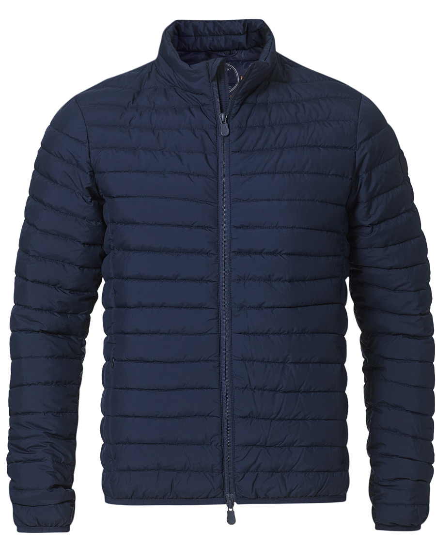 Homme | Manteaux Et Vestes | Save The Duck | Lewis Lightweight Matt Padded Jacket Navy Blue