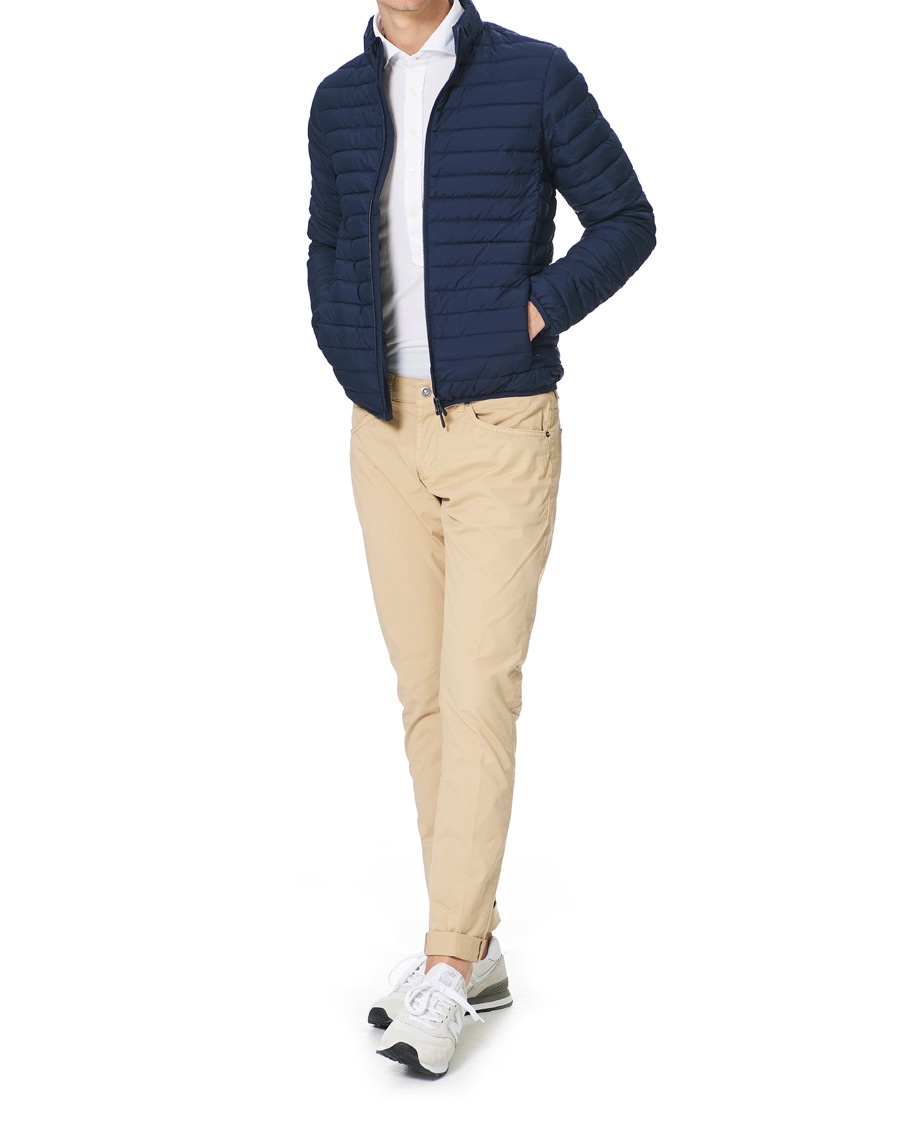 Homme | Manteaux Et Vestes | Save The Duck | Lewis Lightweight Matt Padded Jacket Navy Blue