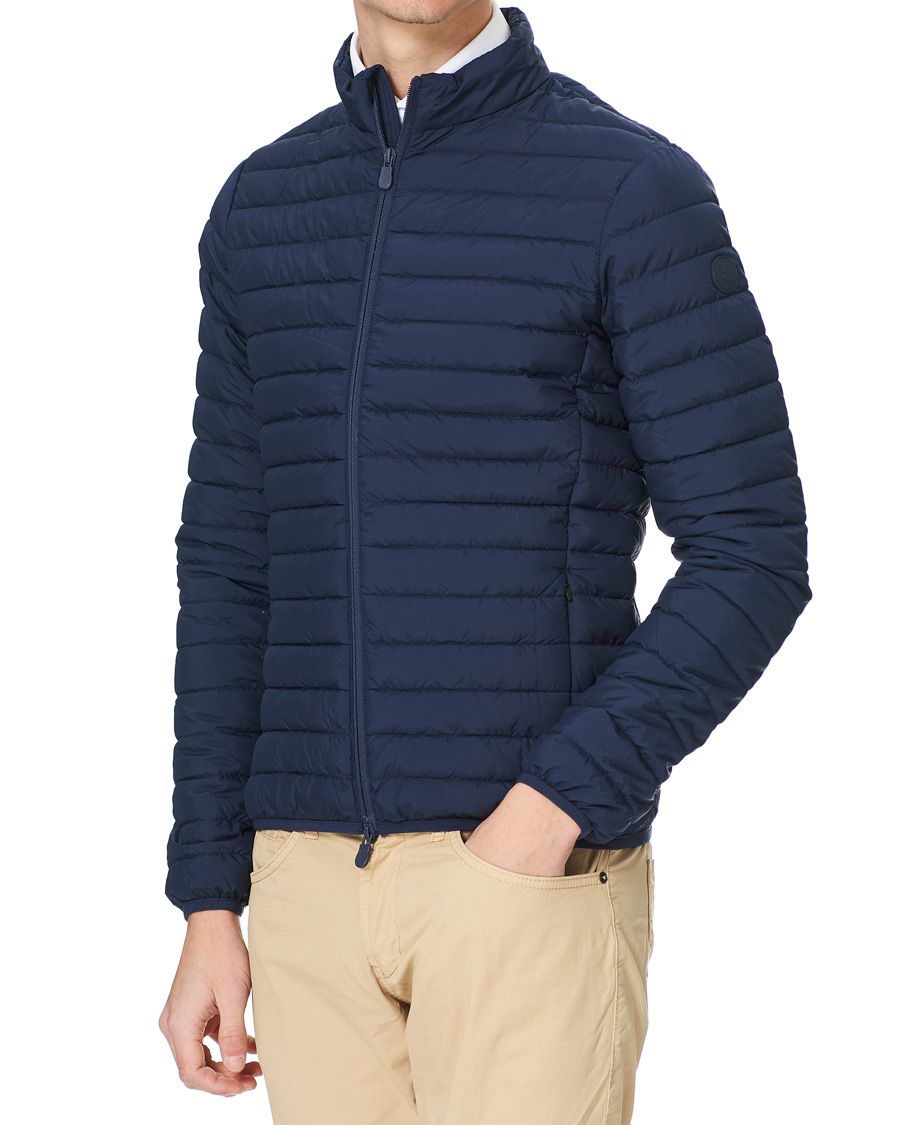 Homme | Manteaux Et Vestes | Save The Duck | Lewis Lightweight Matt Padded Jacket Navy Blue