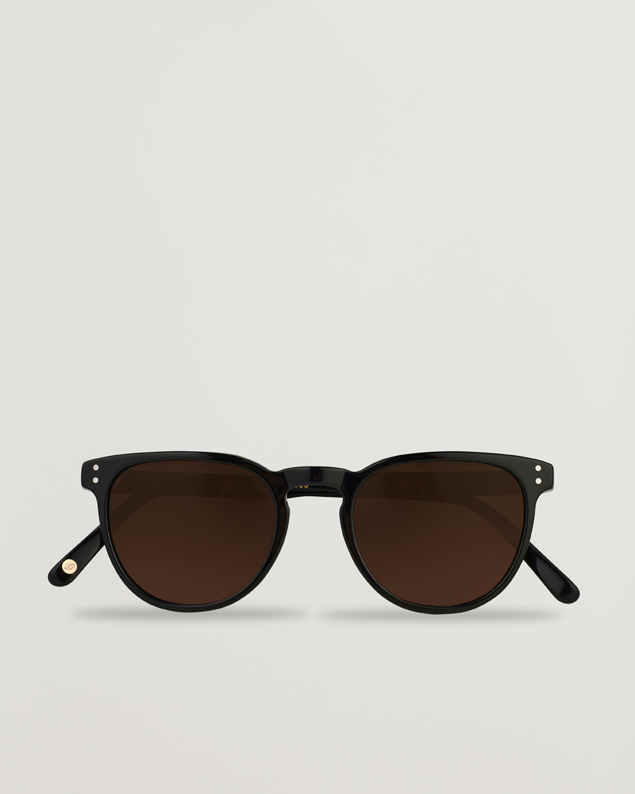 Heren | Nividas Eyewear Madrid Polarized Sunglasses Shiny Black | Nividas Eyewear | Madrid Polarized Sunglasses Shiny Black