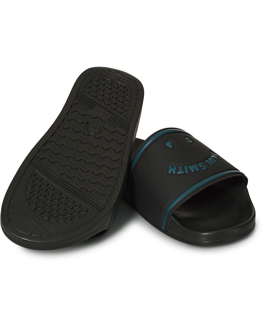 Homme | PS Paul Smith Summit Slides Black | PS Paul Smith | Summit Slides Black
