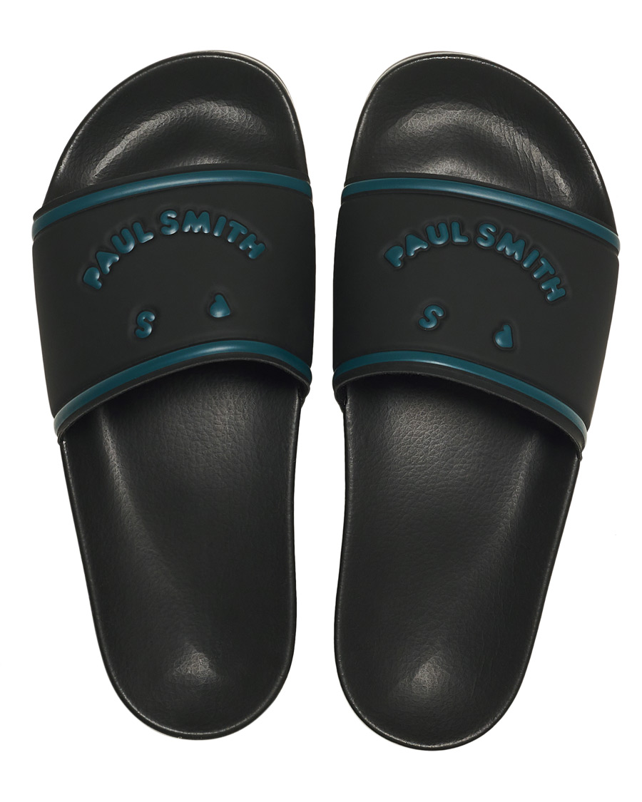 Homme | PS Paul Smith Summit Slides Black | PS Paul Smith | Summit Slides Black