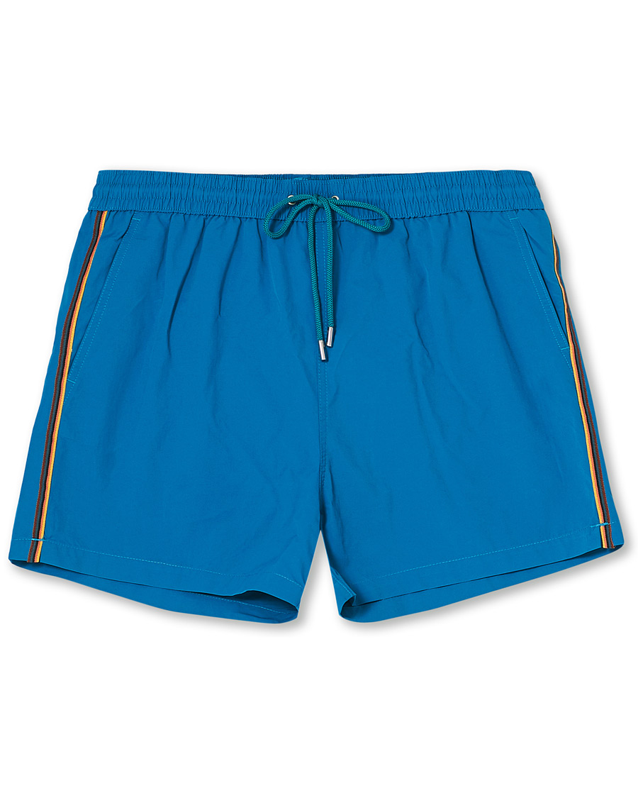 Homme | Maillots De Bain | PS Paul Smith | Plain Stripe Shorts Green