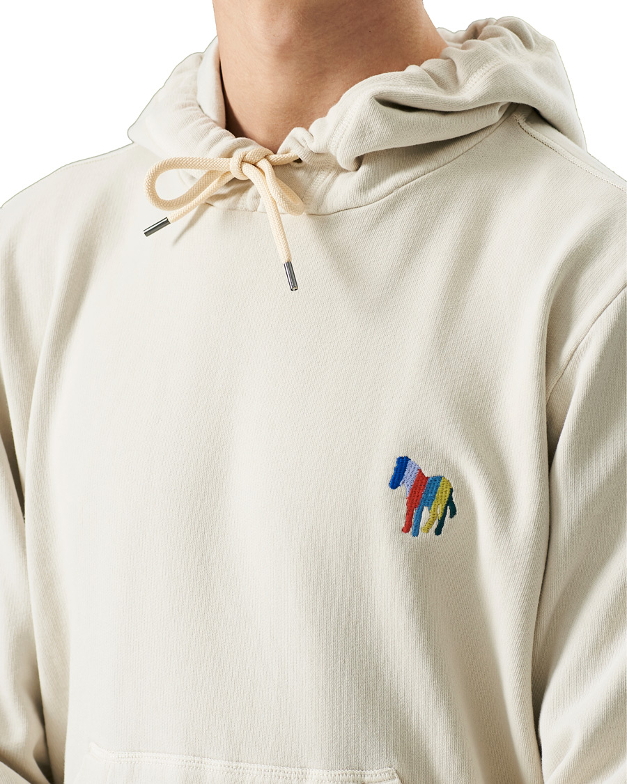 Homme | Pulls Et Tricots | PS Paul Smith | Embroidered Zebra Hoodie Off White
