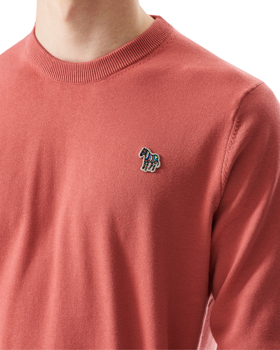 Homme | Pulls Et Tricots | PS Paul Smith | Zebra Crew Neck Pullover Red