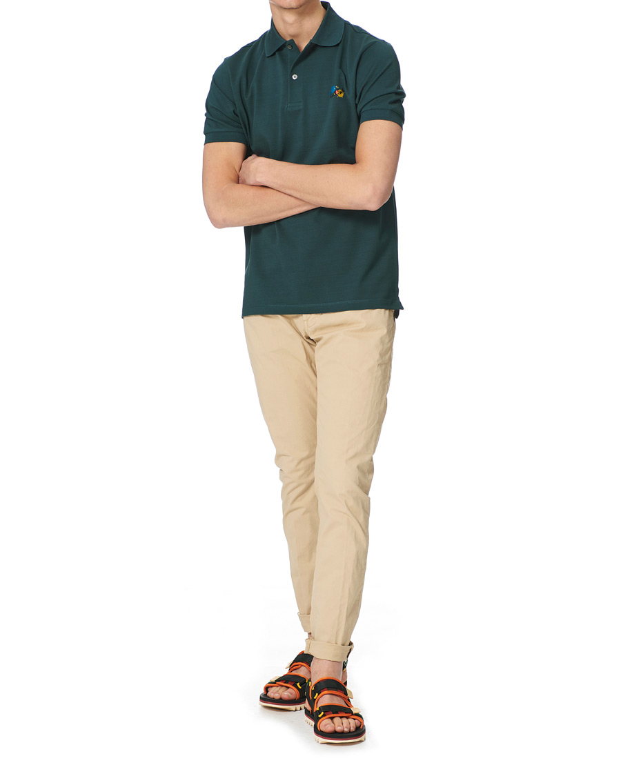Homme | Polos | Paul Smith | Paint Polo Green