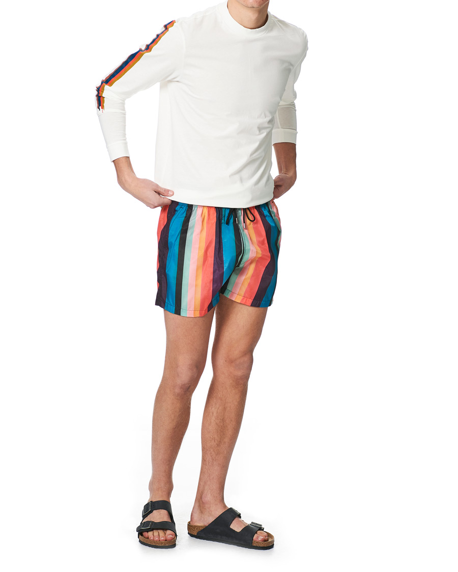 Homme | T-shirts | Paul Smith | Artist Striped T-Shirt White