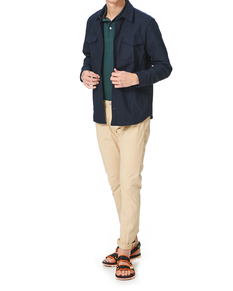 Homme | PS Paul Smith Hiroshi Sandals Dark Orange | PS Paul Smith | Hiroshi Sandals Dark Orange