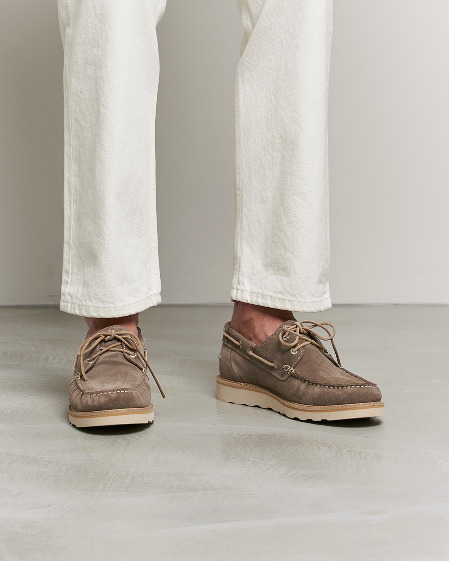 Homme | PS Paul Smith Sutton Boat Shoe Off White | PS Paul Smith | Sutton Boat Shoe Off White