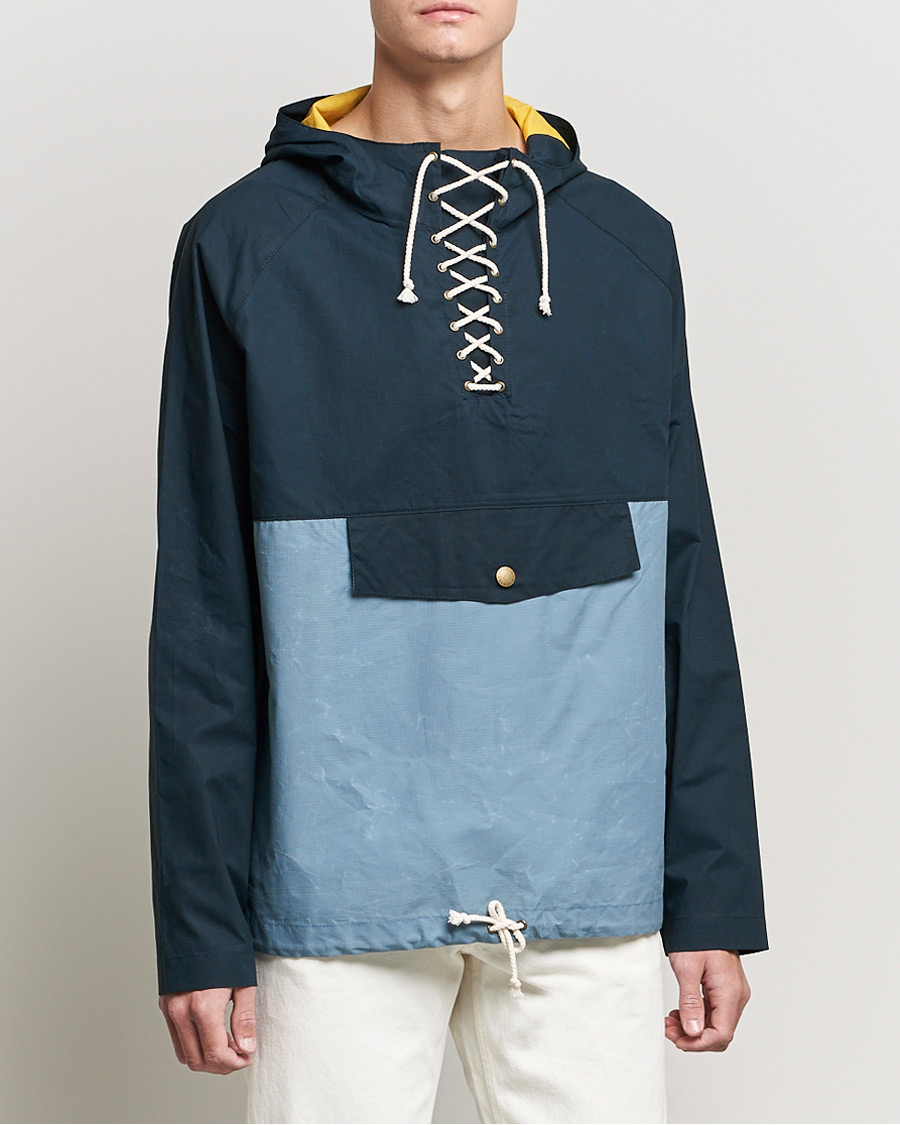 Heren | Jassen | Peregrine | Alpine Waxed Cotton Cagoule Jacket Seafoam