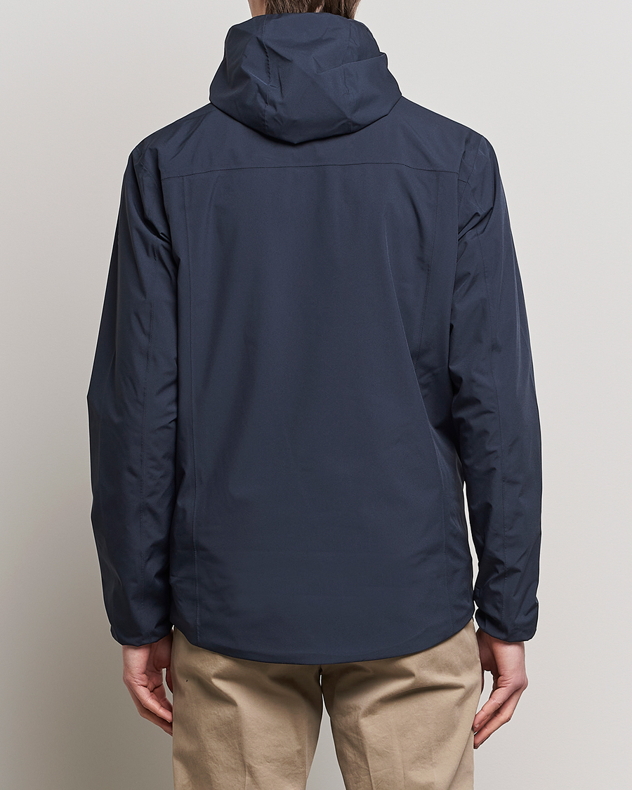 Heren | Jassen | Scandinavian Edition | Hood Waterproof Jacket Midnight Blue