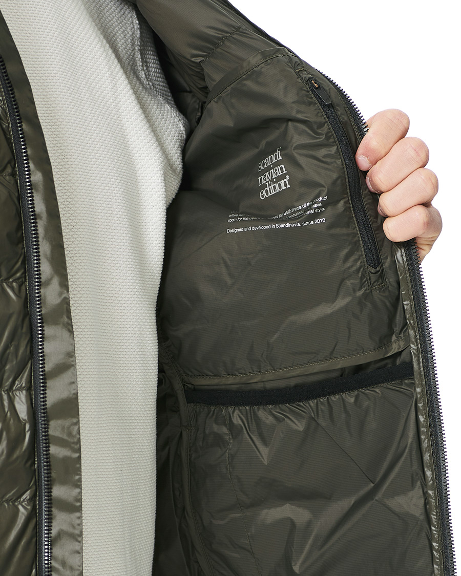 Homme | Manteaux Et Vestes | Scandinavian Edition | Met Lightweight Padded Jacket Dark Olive