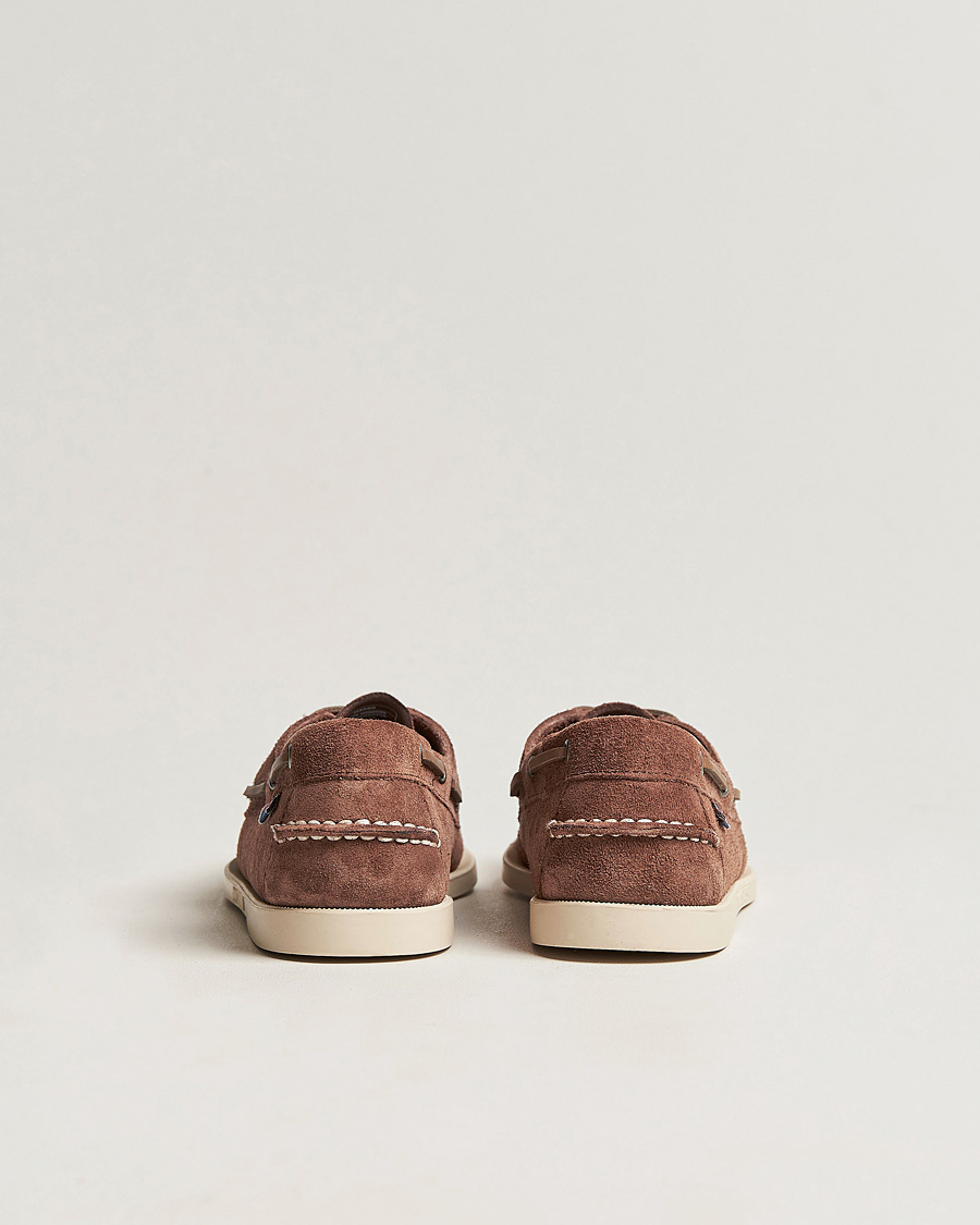 Homme | Chaussures Bateau | Sebago | Docksides Suede Boat Shoe Dark Brown