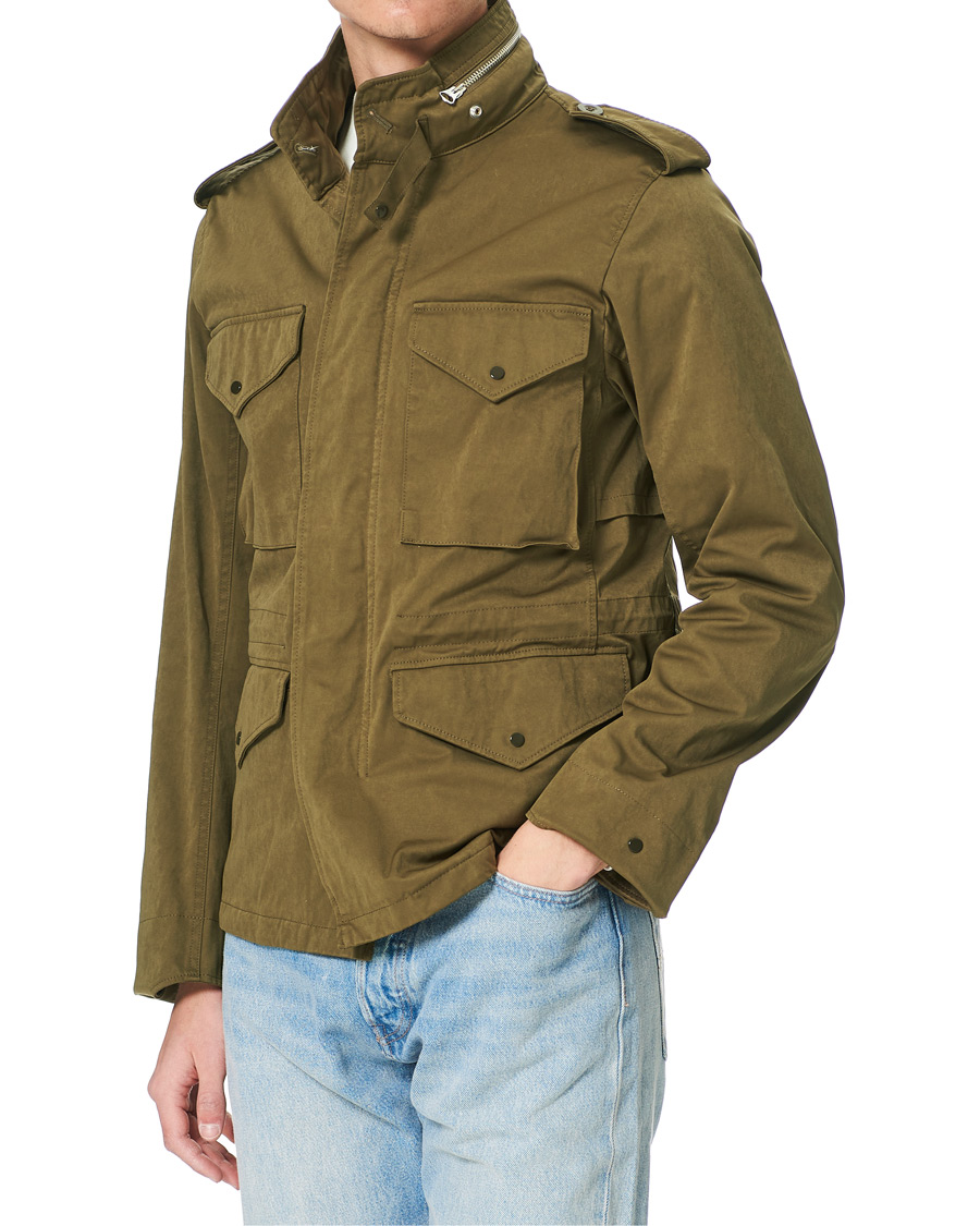 Homme | Manteaux Et Vestes | Ten c | 9 oz Short Field Jacket Olive