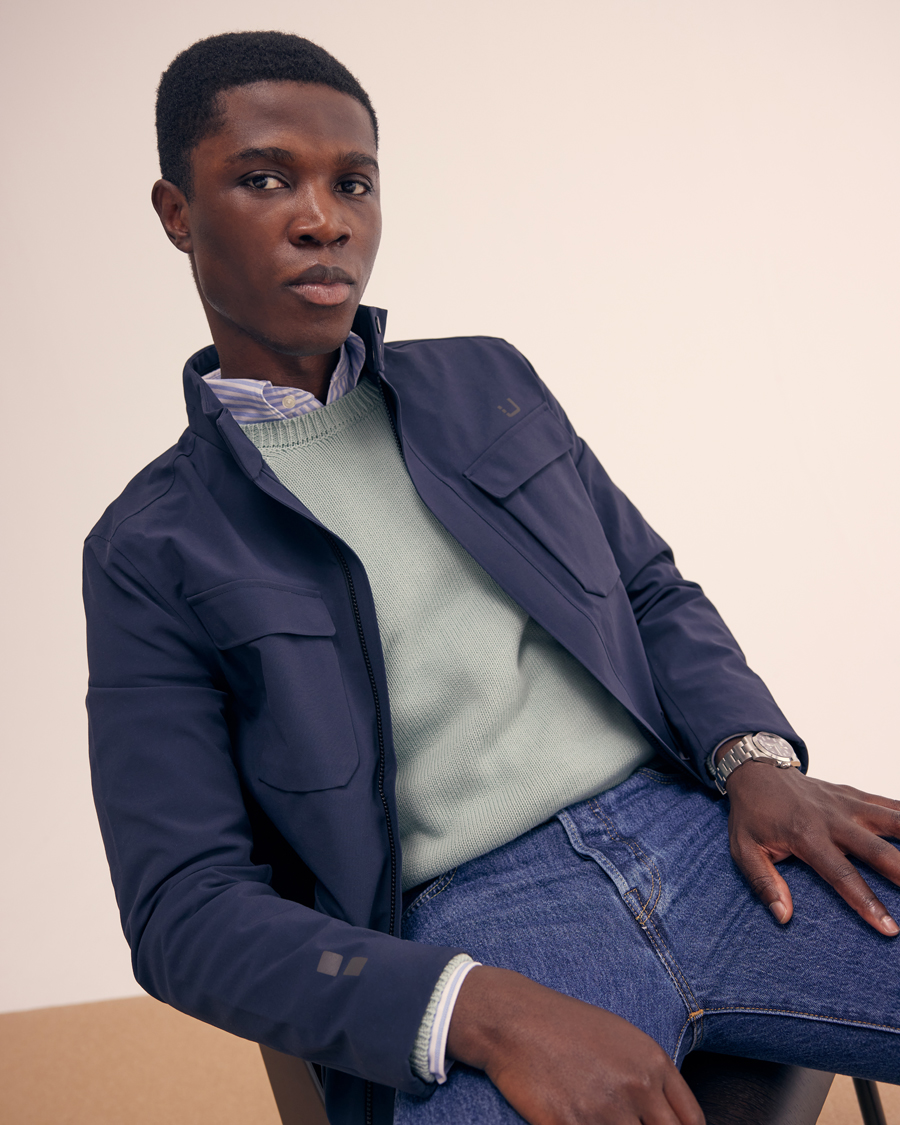 Homme | Manteaux Et Vestes | UBR | Charger Field Jacket Navy