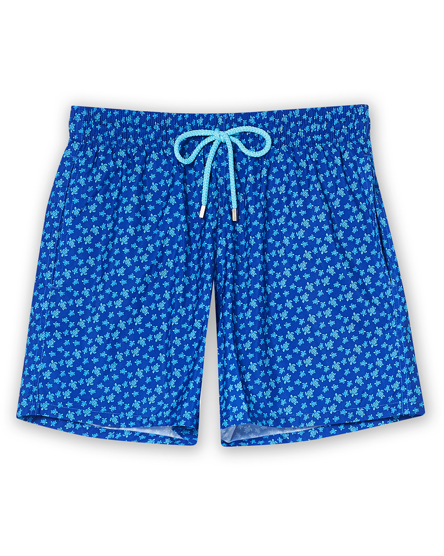 Homme | Maillots De Bain | Vilebrequin | Mahina Swim Shorts Blue De Mar
