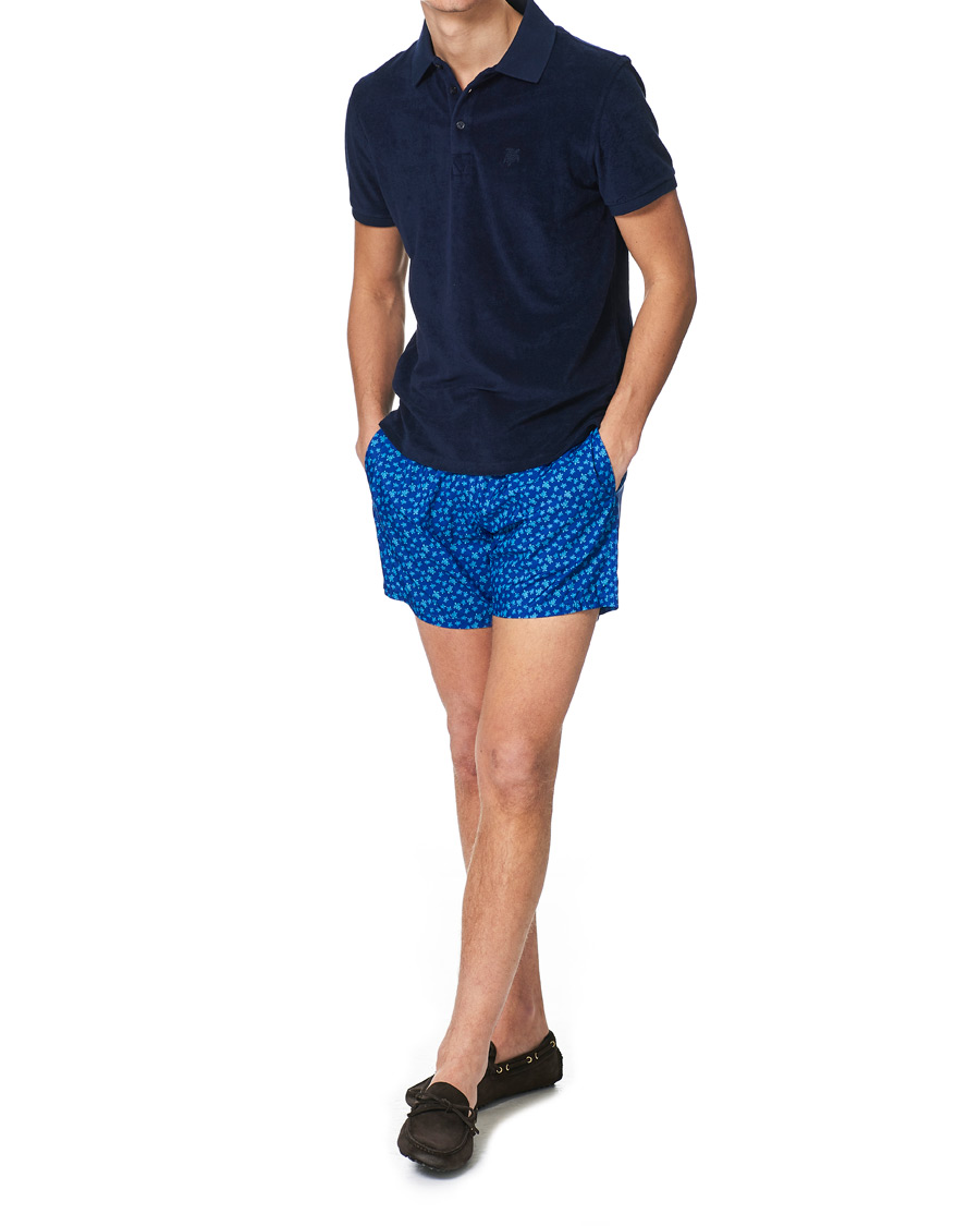 Homme | Maillots De Bain | Vilebrequin | Mahina Swim Shorts Blue De Mar