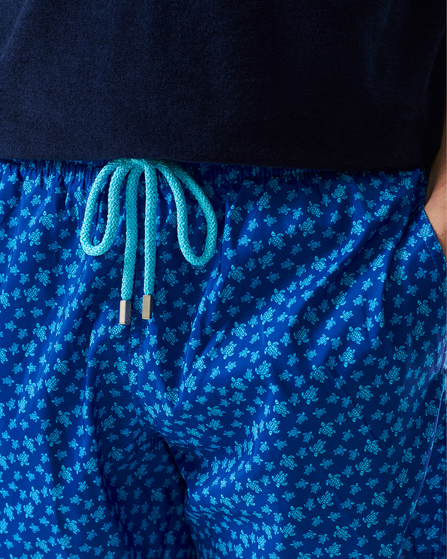 Homme | Maillots De Bain | Vilebrequin | Mahina Swim Shorts Blue De Mar