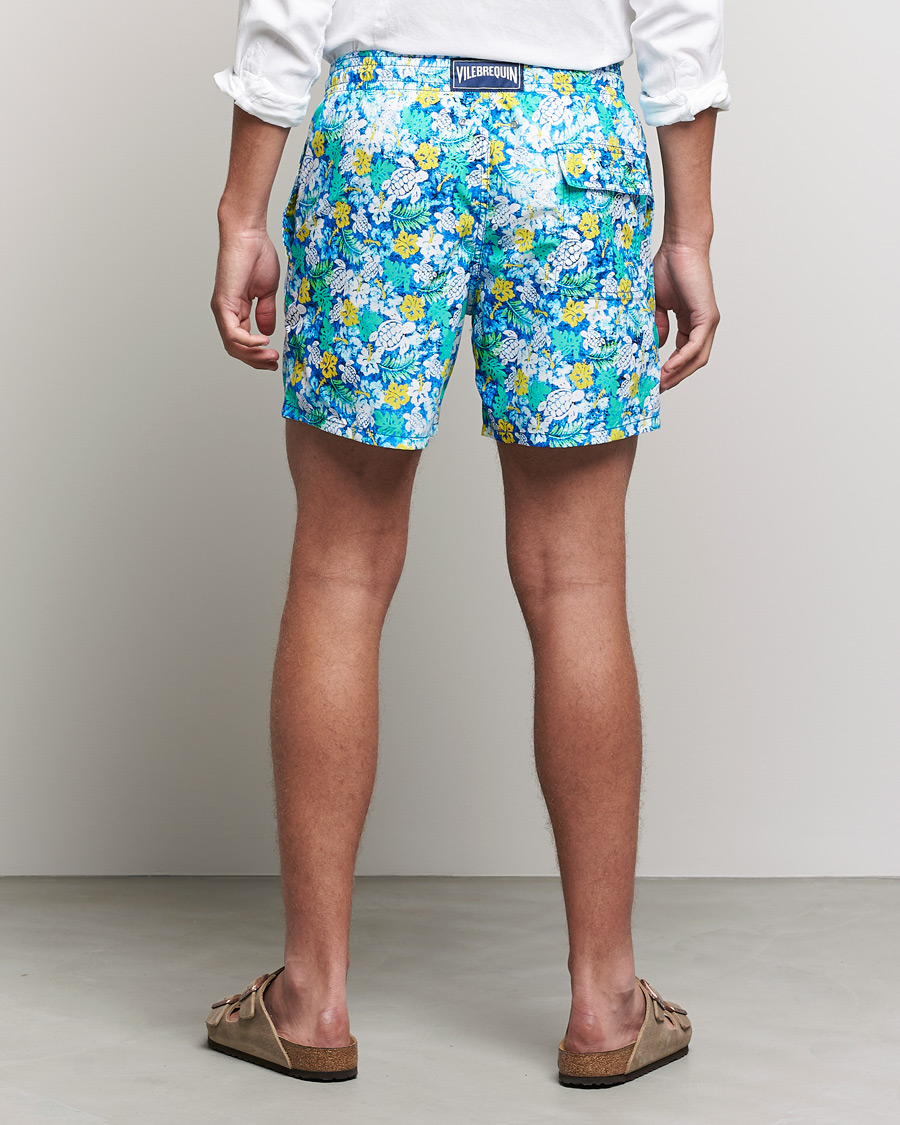 Heren | Zwembroek | Vilebrequin | Moorea Swim Shorts Blue Lazuli