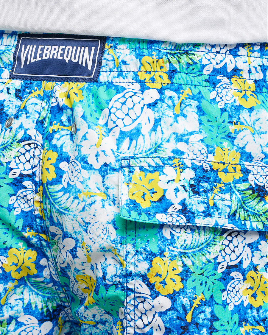 Heren | Zwembroek | Vilebrequin | Moorea Swim Shorts Blue Lazuli
