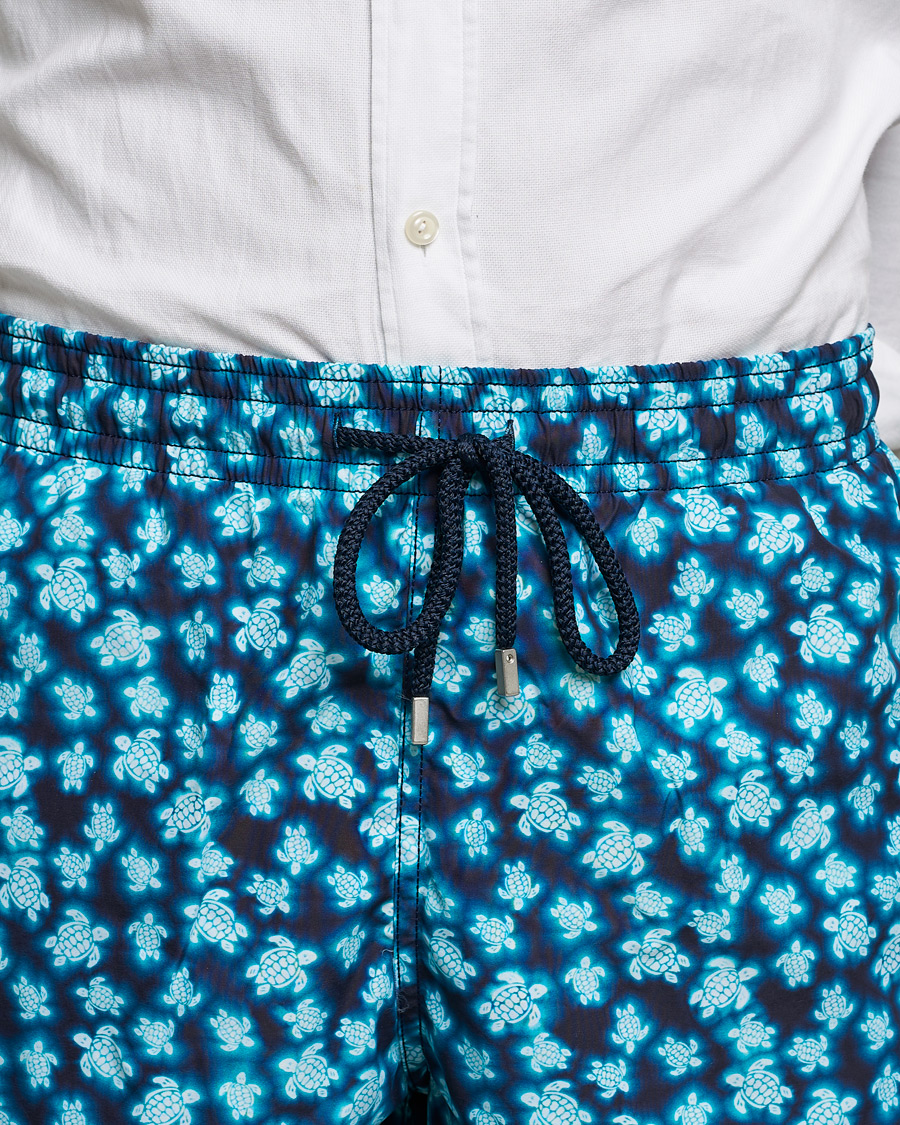Heren | Zwembroek | Vilebrequin | Moorea Swim Shorts Bleu Marine